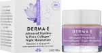 Derma E Нічний зволожувальний пептидний крем проти глибоких зморщок Skin Restore Advanced Peptides & Flora- Collager Night Moisturizer - фото N2