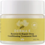 Derma E Восстанавливающее средство для глубокого кондиционирования волос Recover & Repair Deep Conditioning Treatment Mask