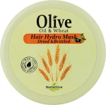 Madis Маска для сухого волосся з пшеницею та олією оливи HerbOlive Hydro Hair Mask Olive Oil & Wheat