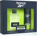 Reebok Inspire Your Mind Набір (edt/100ml+deo/150ml) - фото N3