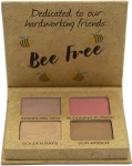 Bell Hypoallergenic Bee Free Vegan Face&Eye Palette Палетка для лица и век - фото N2