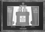 Sergio Tacchini Pure Black Набор (edt/100ml + ash/balm/100ml + sh/gel/100ml)