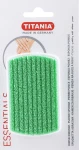 Titania Пемза для рук, 3000/7, салатовая Pumice Sponge