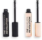 Makeup Revolution Mascara Revolution Duo (maascara/12ml + mascara/8ml) Набор - фото N2