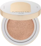 Кушон-основа для обличчя - Missha Glow Cushion SPF45, 21N - Vanilla - фото N2