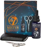 W7 Набір This Beard is Taken Gift Set (bread/oil/30ml + scissors/1pcs + beard/comb/1pcs)