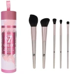 W7 Набор кистей для макияжа Go Glam! Makeup Brush Set (brush/5pcs) - фото N3