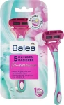 Balea Женский станок для бритья + 1 сменное лезвие Fantastique - фото N2