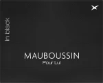 Mauboussin Pour Lui in Black Набор (edp/100ml + sh/gel/100ml + aftersh/balm/50ml + pouch)
