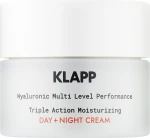 Klapp Зволожувальний денний + нічний крем потрійної дії Balance Triple Action Moisturizing Day + Night Cream