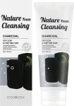 Foodaholic Пінка для вмивання з деревним вугіллям Nature Foam Cleansing Charcoal - фото N2