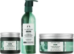 The Body Shop Набір Purify & Relax Breathe Routine Gift Christmas Gift Set (wash/200ml + polish/200ml + oil/75ml) - фото N2