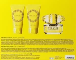 Versace Yellow Diamond Набор (sh/gel/50ml + b/lot/50ml + edt/50ml) - фото N3