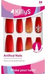 KillyS Набор накладных ногтей, 500689 Artifical Nails Stiletto