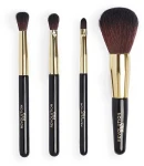 Revolution Pro Набір пензликів для макіяжу Glam Mini Brush Set & Case - фото N3