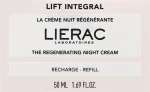 Lierac Відновлювальний нічний крем для обличчя Lift Integral The Regenerating Night Cream Refill (змінний блок) - фото N3