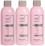 Tufi profi Набор для кератинового выпрямления волос Premium (keratin/100ml + shampoo/100ml*2)