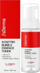 J'sDerma Тонер зволожувальний з пантенолом та ніацинамідом Acnetrix Bubble Essence Toner - фото N2