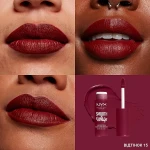 Жидкая матовая помада-крем для губ - NYX Professional Makeup Smooth Whip Matte Lip Cream, 18 - Onesie Funsie - фото N17