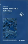 Mizon Освежающая маска для лица для мужчин Joyful Time Mask For Men Refreshing