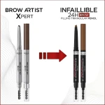 L’Oreal Paris Infaillible Brows 24H Filling Triangular Pencil Карандаш для бровей - фото N2