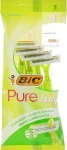 BIC Женский станок для бритья "Pure 3 Lady", 4 шт.