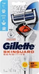 Бритва с 1 сменной кассетой на батарейках - Gillette SkinGuard Sensitive - фото N2