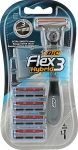 BIC Мужской станок для бритья "Flex", 4 шт. - фото N2