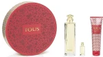 Tous Eau De Parfum Набір (edp/90ml+edp/4.5ml+b/lot/150ml)
