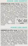 Kaaral Набор для восстановления волос Maraes Renew Care Travel Kit (shm/100ml + mask/100ml) - фото N3