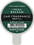 Bath & Body Works Ароматизатор для авто Fresh Balsam Car Fragrance Refill (сменный блок), 6ml