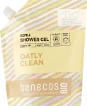 Benecos Гель для душу Shower Gel Organic Oats (змінний блок)