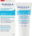 Mavala Активно увлажняющая сыворотка Aqua Plus Multi-Moisturizing Intensive Serum (пробник) - фото N2