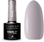Claresa Набор гель-лаков для ногтей №22 SoakOff UV/LED Color Gray/Purple (gel/polish/2x5g) - фото N2