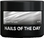 Nails Of The Day Глянцевый топ с липким слоем, без УФ-фильтров Glossy Top Wipe - фото N2