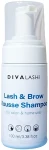 Divalashpro Пінка для очищення вій і брів Lash & Brow Mousse Shampoo