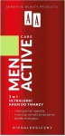 AA Ультралегкий крем для лица 3 в 1 Cosmetics Men Active Care - фото N2