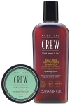 Набор - American Crew Daily Deep Moisturizing Set, h/cr/85g + h/shampoo/250ml - фото N2