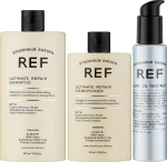 REF Набір Ultimate Repair Set (h/shampoo/285ml + h/cond/245ml + leave/in/tr/125ml) - фото N2