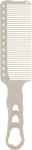 TICO Professional Расческа-гребень, 600017, белая Japan Comb White