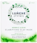 Lumene Балансирующая глиняная маска Nordic Clear Clarifying Clay Mask - фото N3