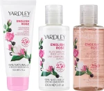 Yardley Набір London English Rose Collection (h/cr/50ml + sh gel/100ml + b/lot/100ml) - фото N2