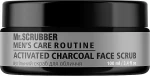 Mr.Scrubber Угольный скраб для лица Men`s Care Routine Activated Charcoal Face Scrub - фото N2