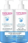 Topicrem Набір Baby (b/milk/500ml + gel/500ml)