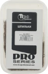 TICO Professional Шпильки для волосся хвилясті без наконечника, 50 мм, коричневі