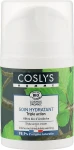 Coslys Крем потрійної дії з органічним екстрактом бруньок бука Men Care Triple Action Cream With Organic Beech Bud Extract