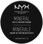 NYX Professional Makeup Mineral Matte Finishing Powder Мінеральна фінішна пудра для обличчя