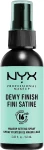 NYX Professional Makeup Dewy Finish Long Lasting Setting Spray Спрей-фиксатор для макияжа с эффектом влажной кожи