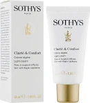 Sothys Легкий крем для чувствительной кожи лица и кожи с куперозом Clarte & Confort Light Cream for Fragile Capillaries - фото N2