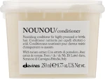 Davines Поживний кондиціонер для ущільнення ламкого та пошкодженого волосся Nourishing Nounou Conditioner - фото N3
